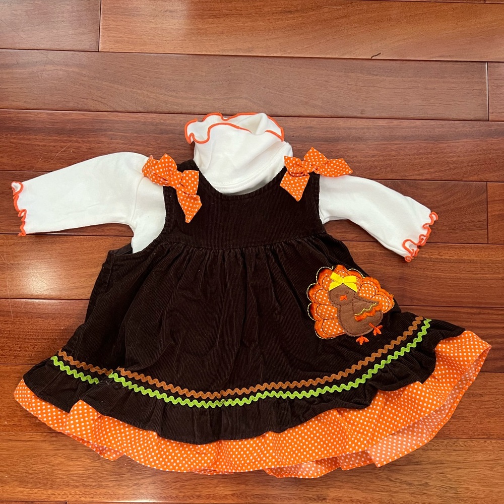 Thanksgiving: Rare Edition Brand - 3m Corduroy dress